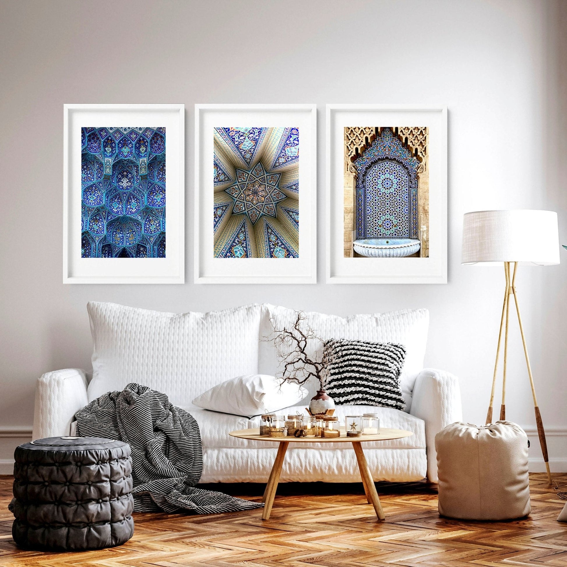 Ramadan decoration ideas | Set of 3 wall art prints