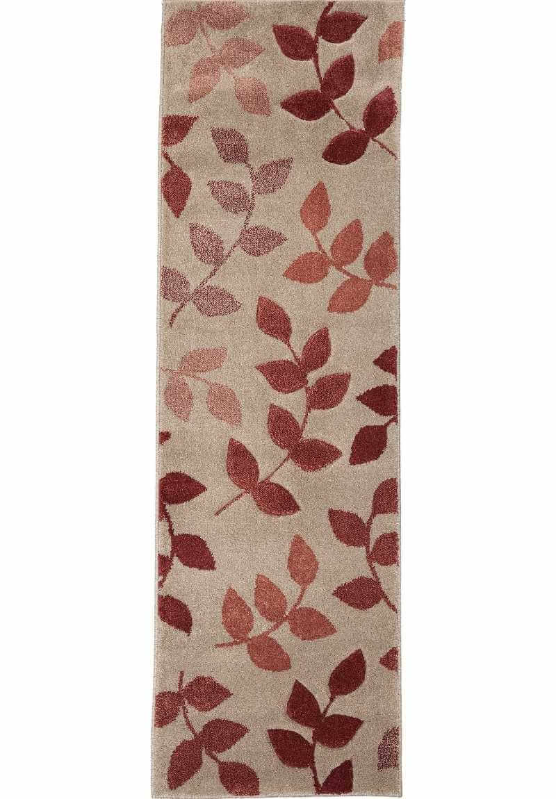 Newport Leaf Rug – Hand-Carved Floral Design