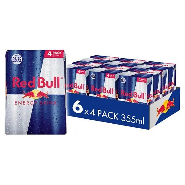 Red Bull Energy Drink 4 x 355ml (Case of 6)