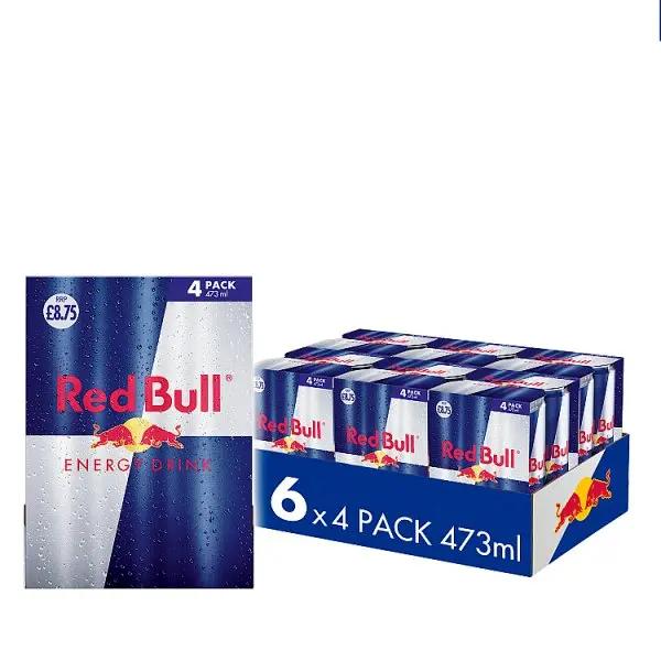 Red Bull Energy Drink 4 x 473ml - (Case of 3)