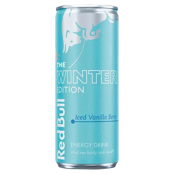 Red Bull Energy Drink Winter Edition Iced Vanilla Berry 250ml (Case of 12)
