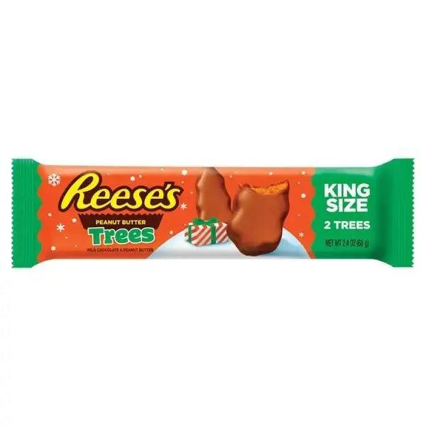 Reeses 2 Milk Chocolate & Peanut Butter Trees King Size 68g (Case of 24)