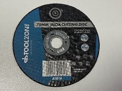 25 Pack 75mm Metal Cutting Discs for Angle Grinders and Air Tools