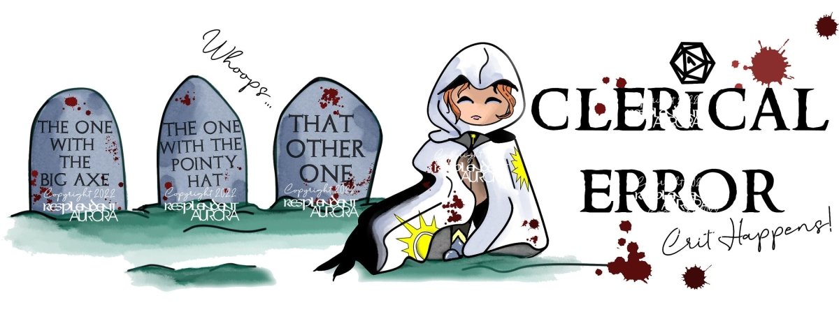 Clerical Error Pun Cleric DnD Mug