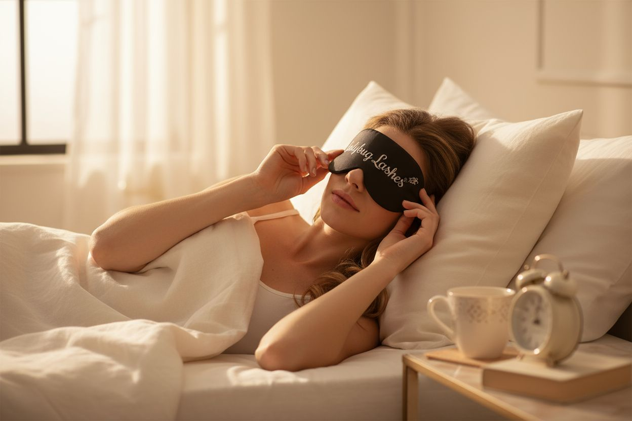 30ml Lash Shampoo & 3d Contoured Sleep Mask Bundle