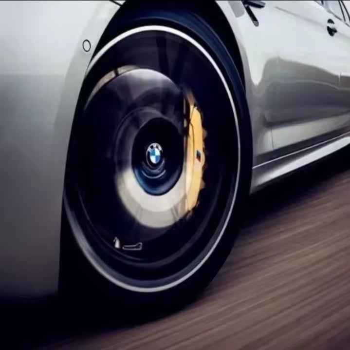 4PCS 56/68mm Floating Wheel Centre Caps for BMW 50th Anniversary – Fit E39 E46 E60 F10 F30 G20 X3 X5