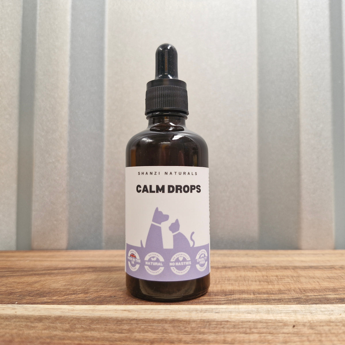 Calm Drops for Dogs & Cats – Fast Acting Herbal Support for Stressful Situations