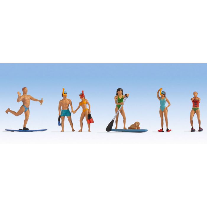 Water Sports (6) Terrarium Figures 15854