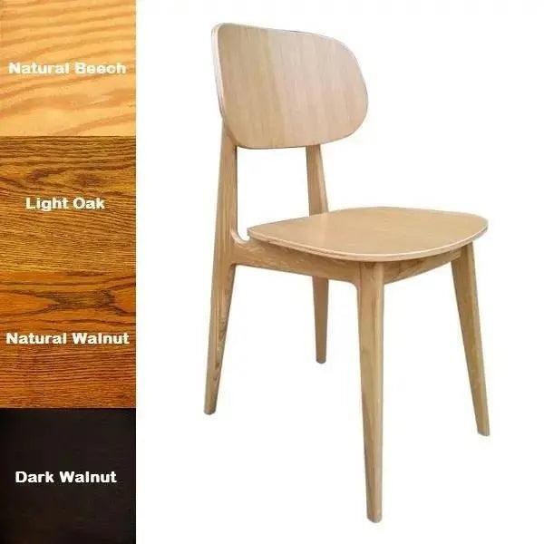 Robinson Wooden Chair in Dark Walnut