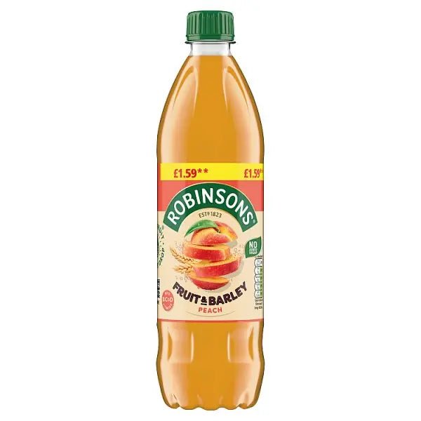 Robinsons Fruit & Barley Peach Squash PMP 750ml (Case of 12)