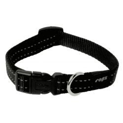 Rogz Utility Black Collar 26-40 cm