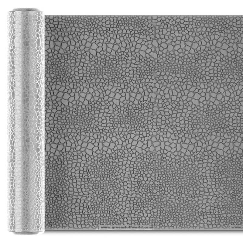 15mm Textured Rolling Pin - Cobblestone | Green Stuff World