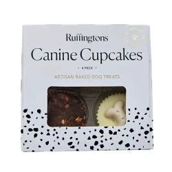 Ruffingtons Canine Cupcakes, 4 Pack - Case of 5
