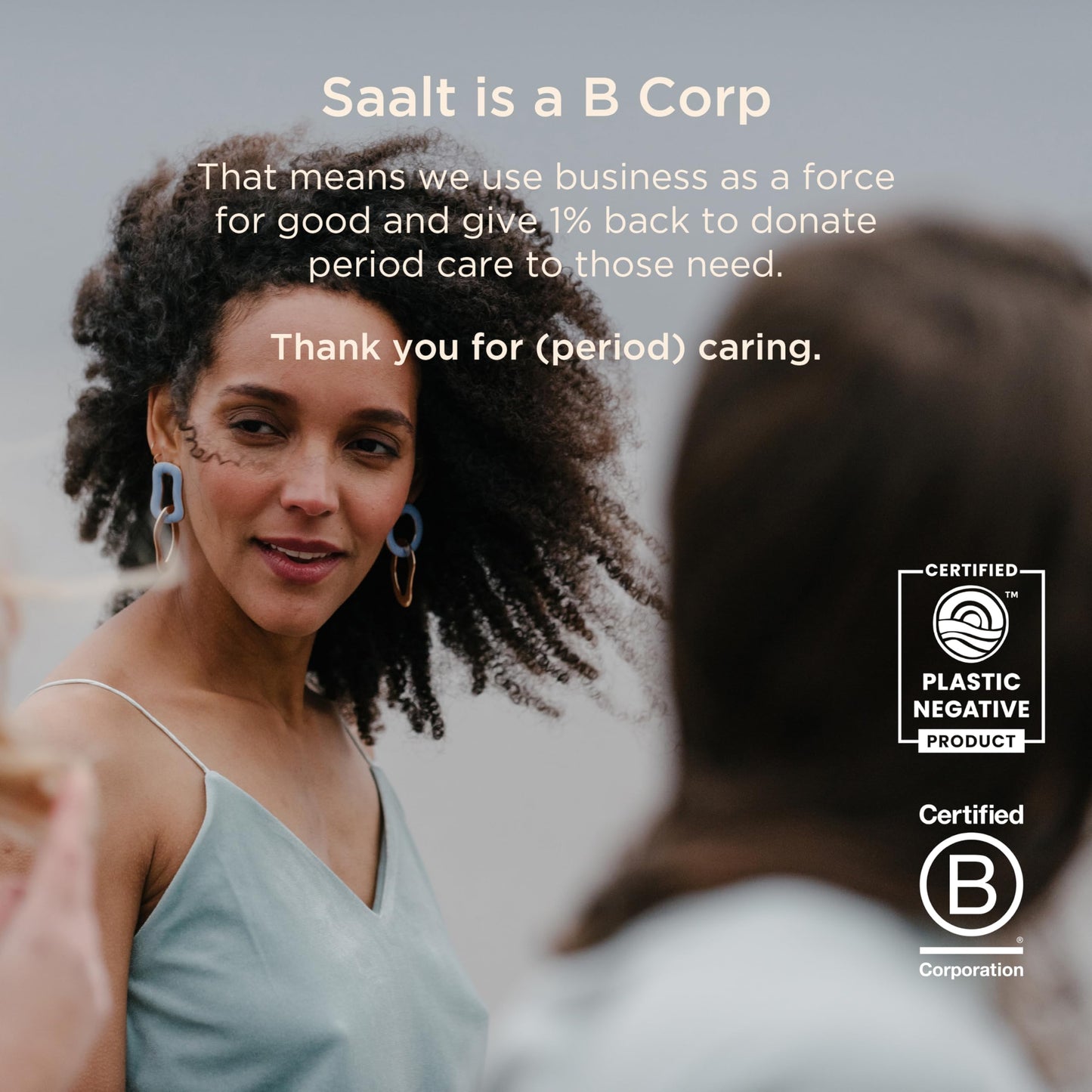 Saalt Soft Menstrual Cup – Reusable 12-Hour Leak-Free Protection | Desert Blush (Regular)