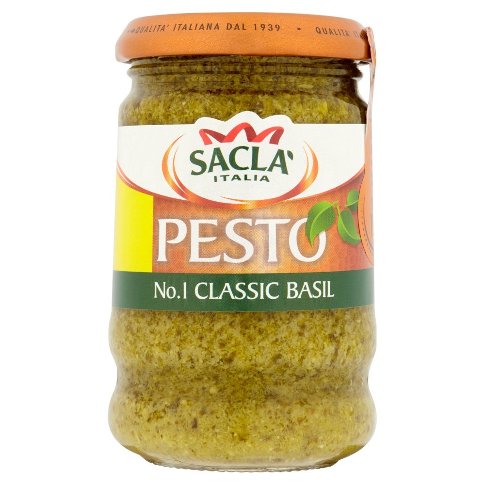 Sacla' Pesto Basil 190g (Case of 6)