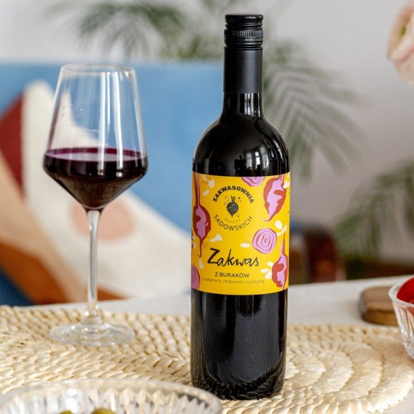 Beetroot kvass with celery, ginger & lemon 750ml