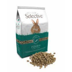 Selective Rabbit 4+ Pellets - 1.5kg / 3kg - Case of 4