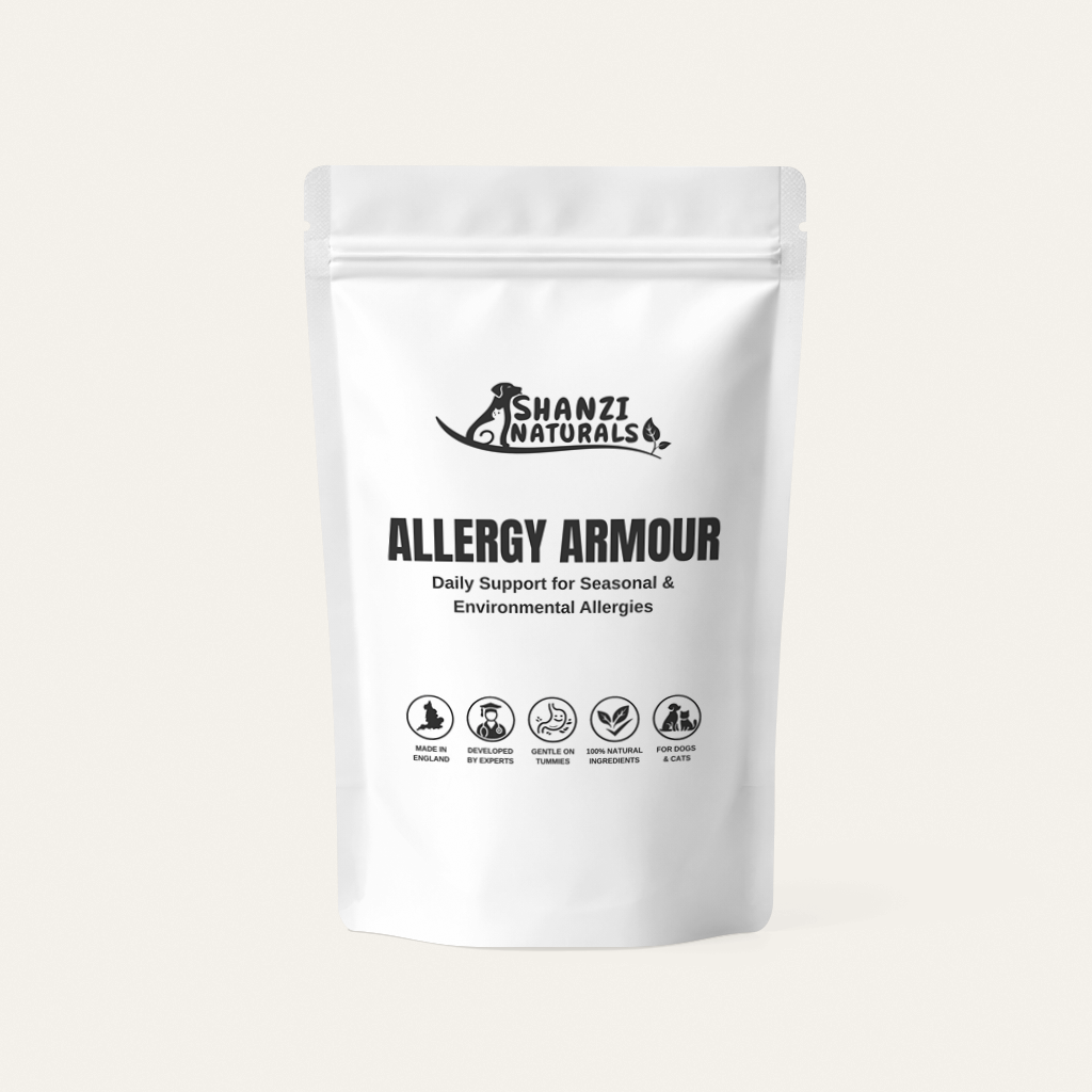 Allergy Armour – Natural Seasonal & Environmental Allergy Support for Dogs & Cats