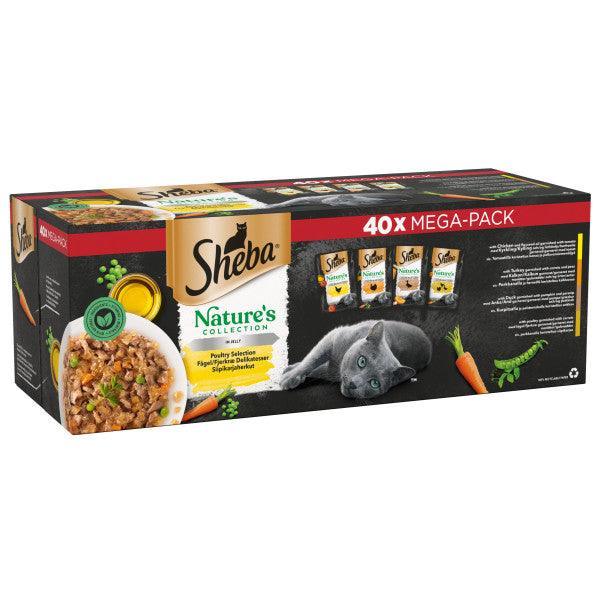 Sheba Natures Collection Poultry Selection in Jelly Pouches 40 x 85g - Case of 40