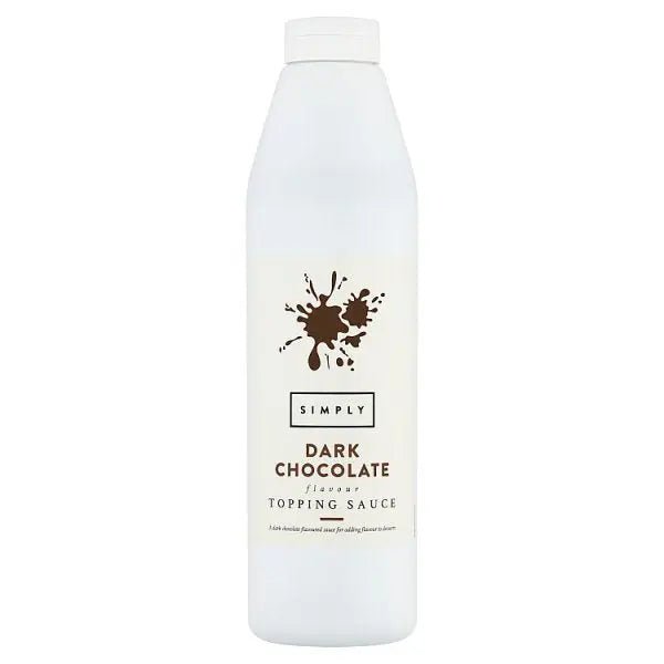 Simply Dark Chocolate Flavour Topping Sauce 1kg