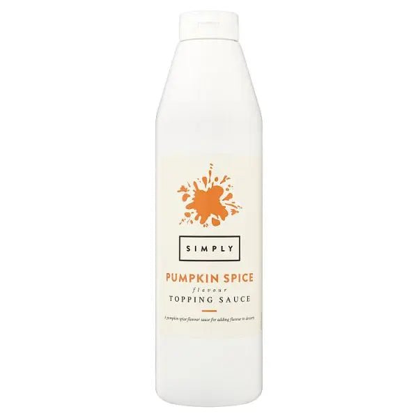 Simply Pumpkin Spice Flavour Topping Sauce 1kg
