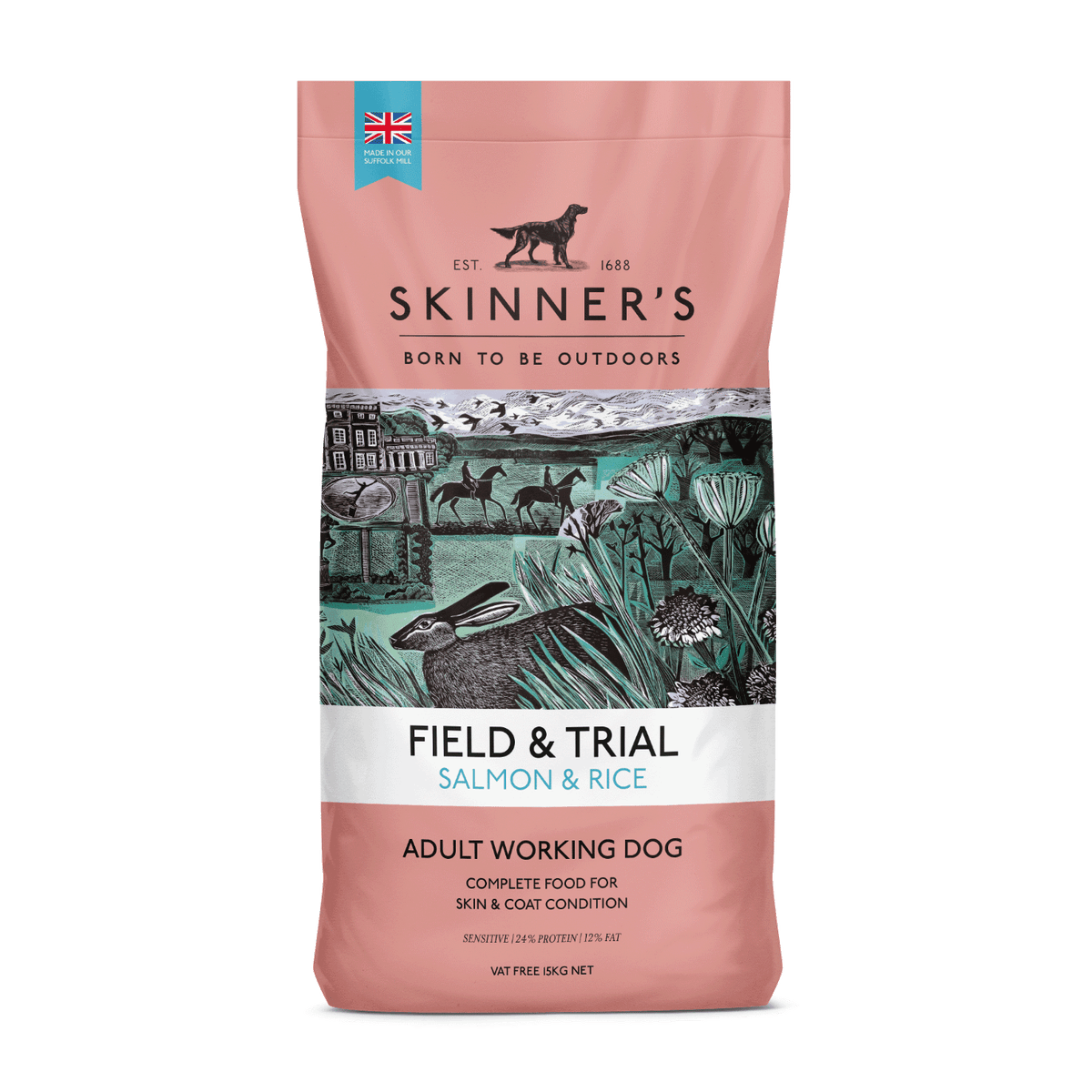 Skinners Field & Trial Adult Salmon & Rice 2.5kg