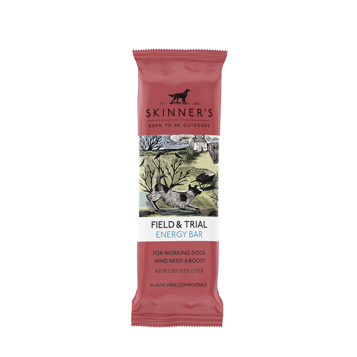 Skinners Field and Trial Energy Bars 35g - Case of 12