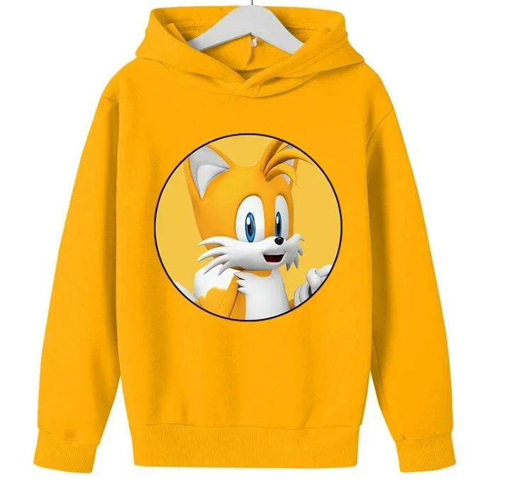 Printed Hooded Sweat