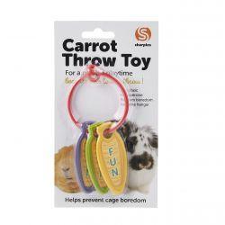 Small 'N' Furry Throw Keys Toy