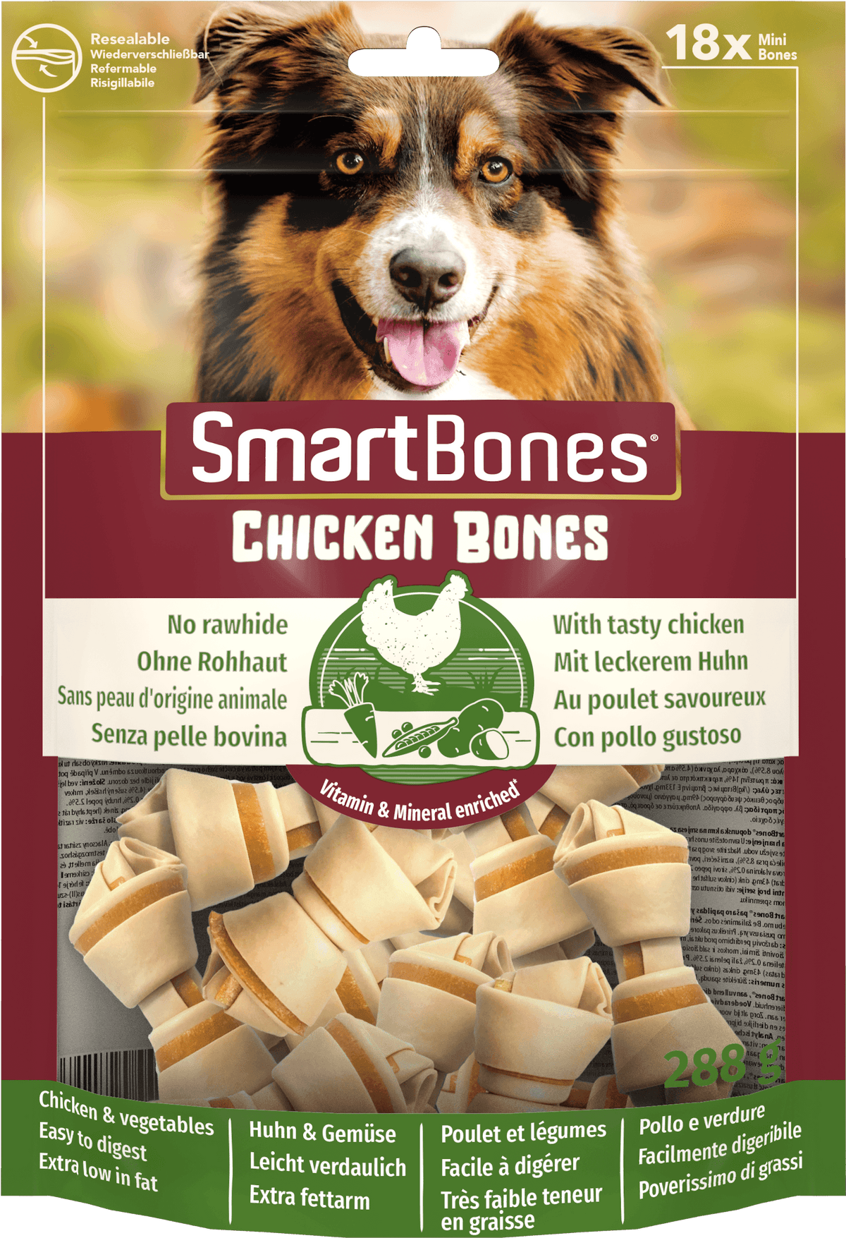 SmartBones Chicken Mini 18pc