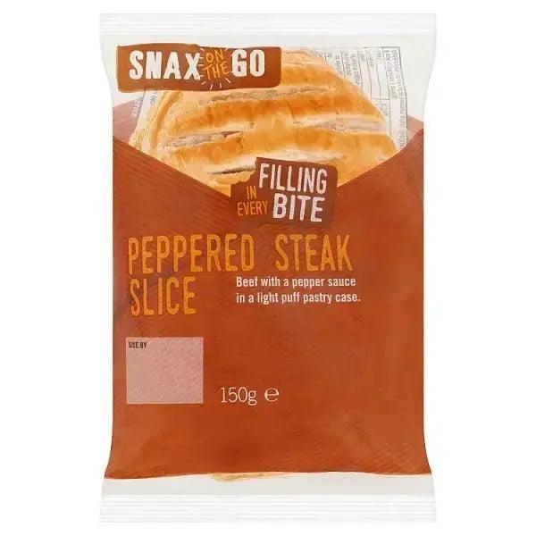 Snax on the Go Peppered Steak Slice 150g (Case of 6)