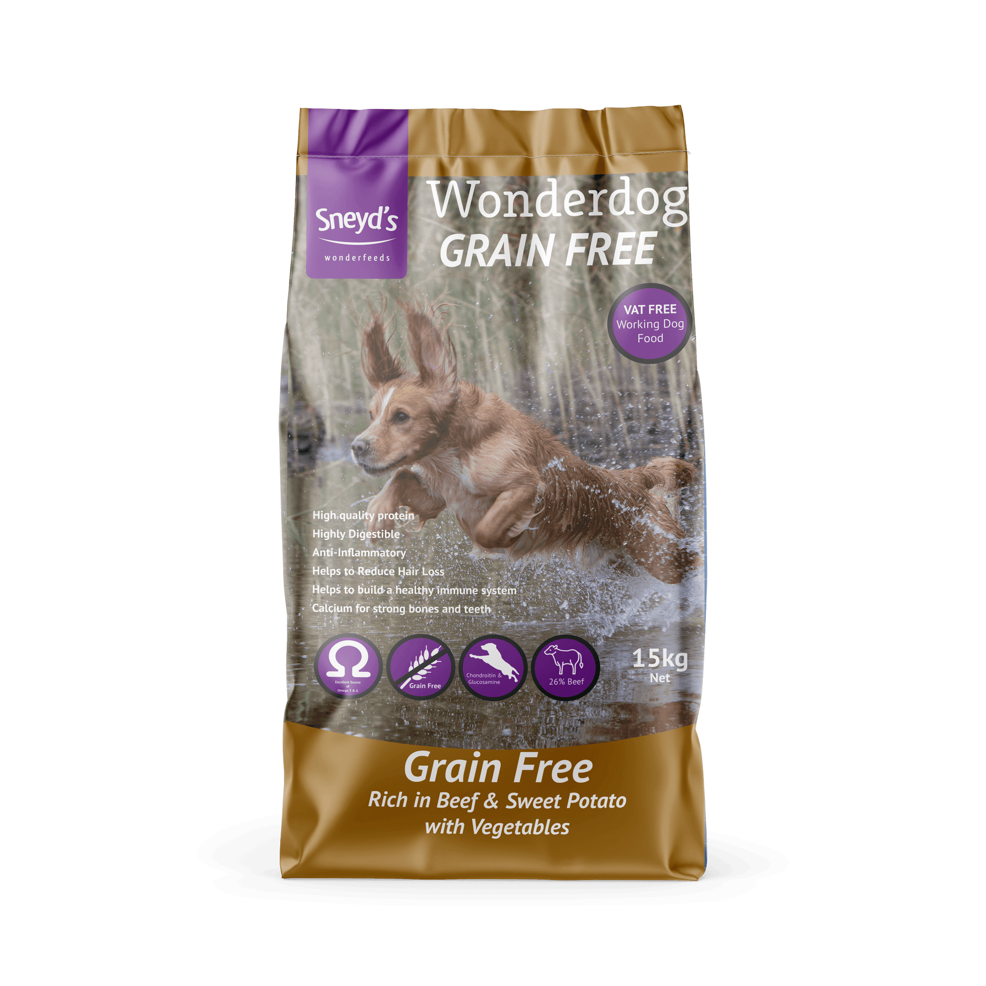 Sneyds Wonderdog Beef Grain Free