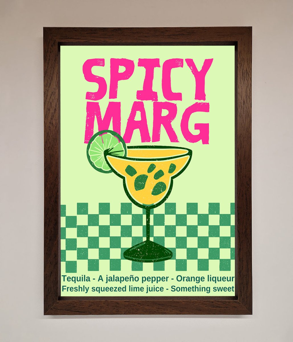 Spicy Marg Framed Poster