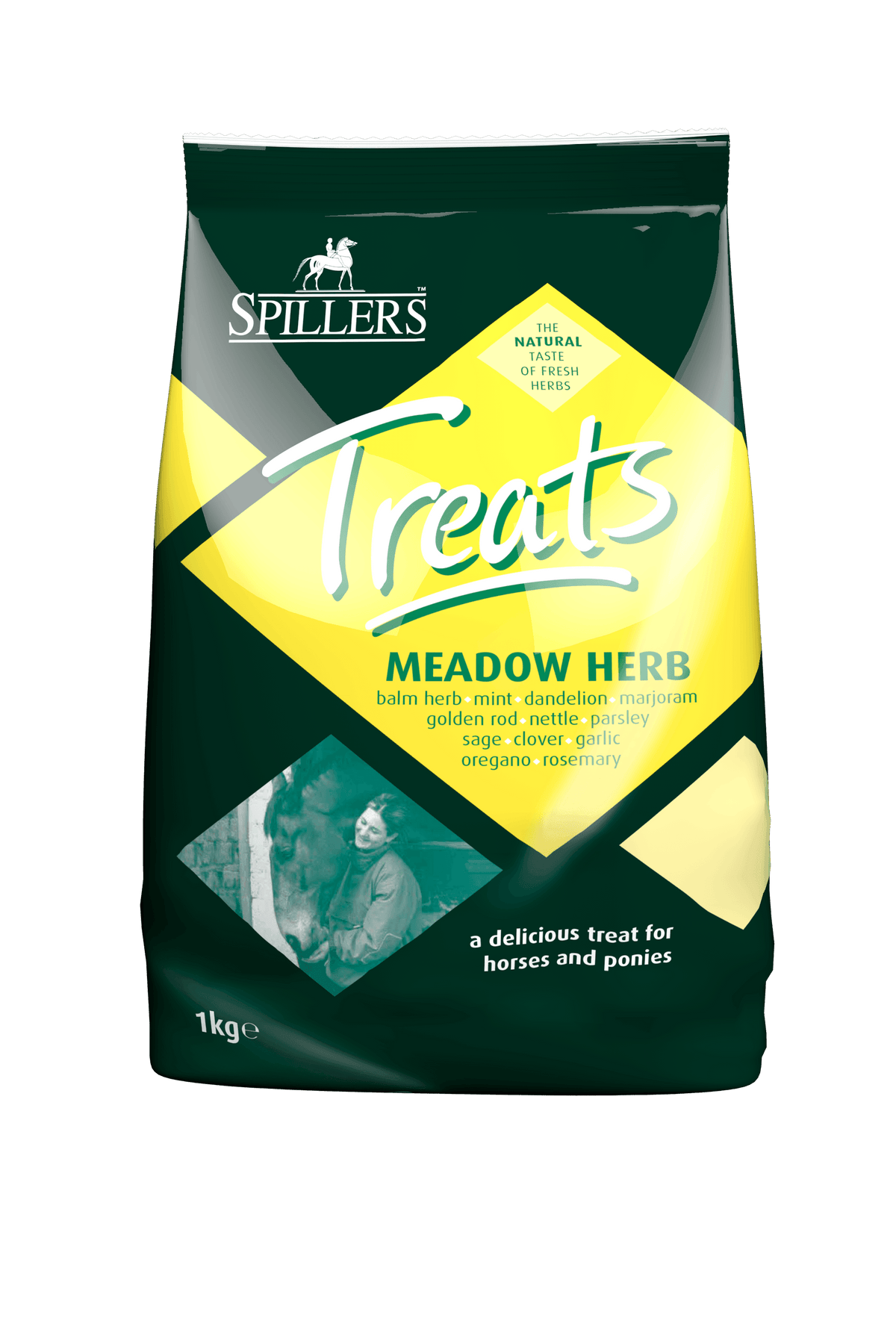 Spillers Treats Meadowherb 1kg - Case of 8