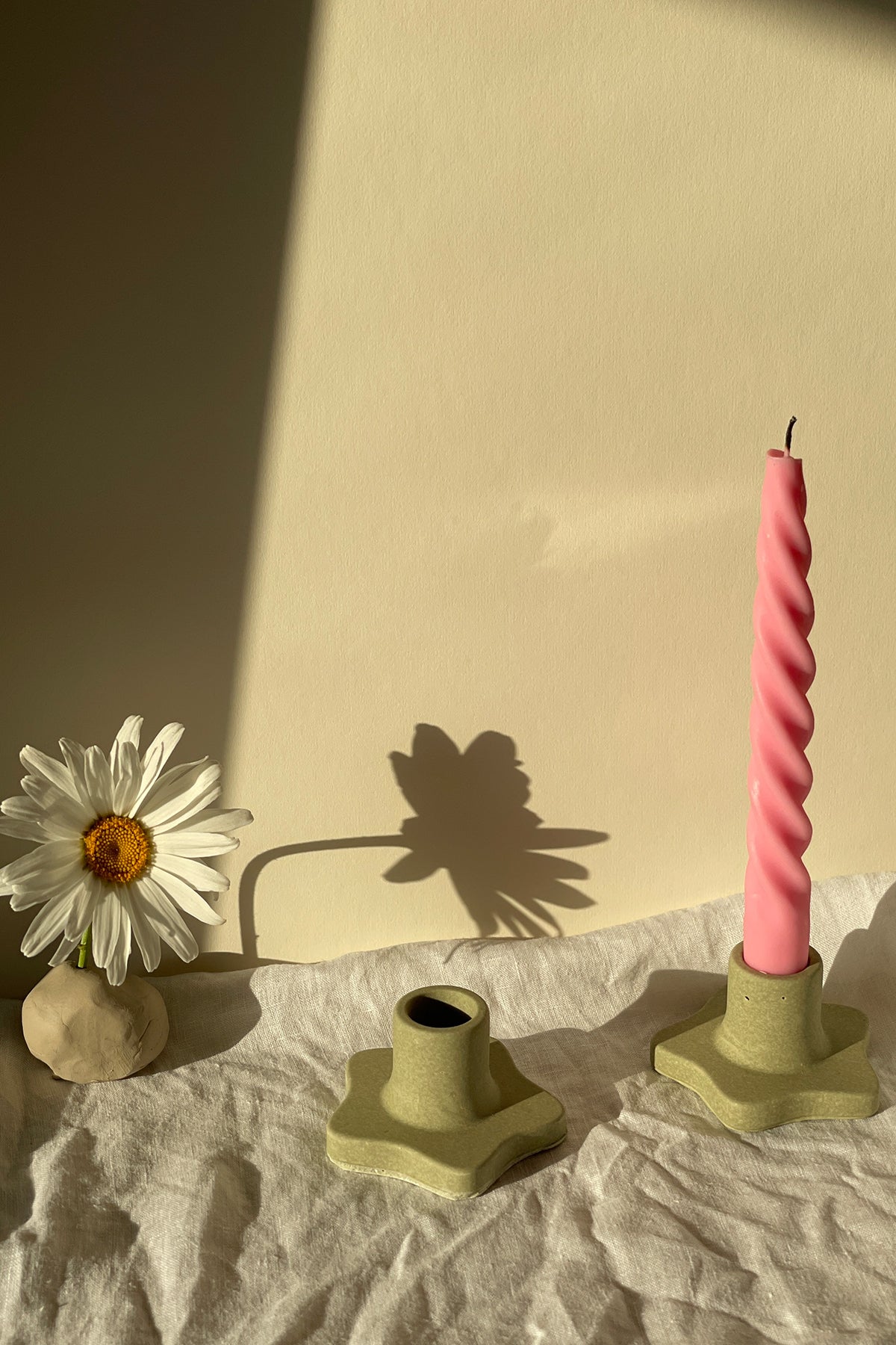 Spiral Taper Candles Bundle of 4