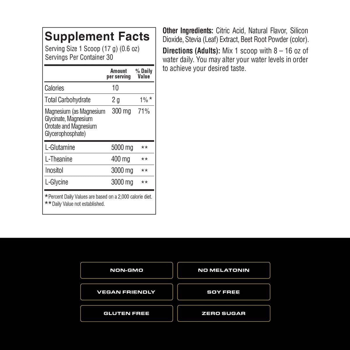 Spoken Nutrition Sleep Builder – Melatonin-Free Sleep Powder, 3 Magnesium Forms, Cherry Flavor, 30 Servings