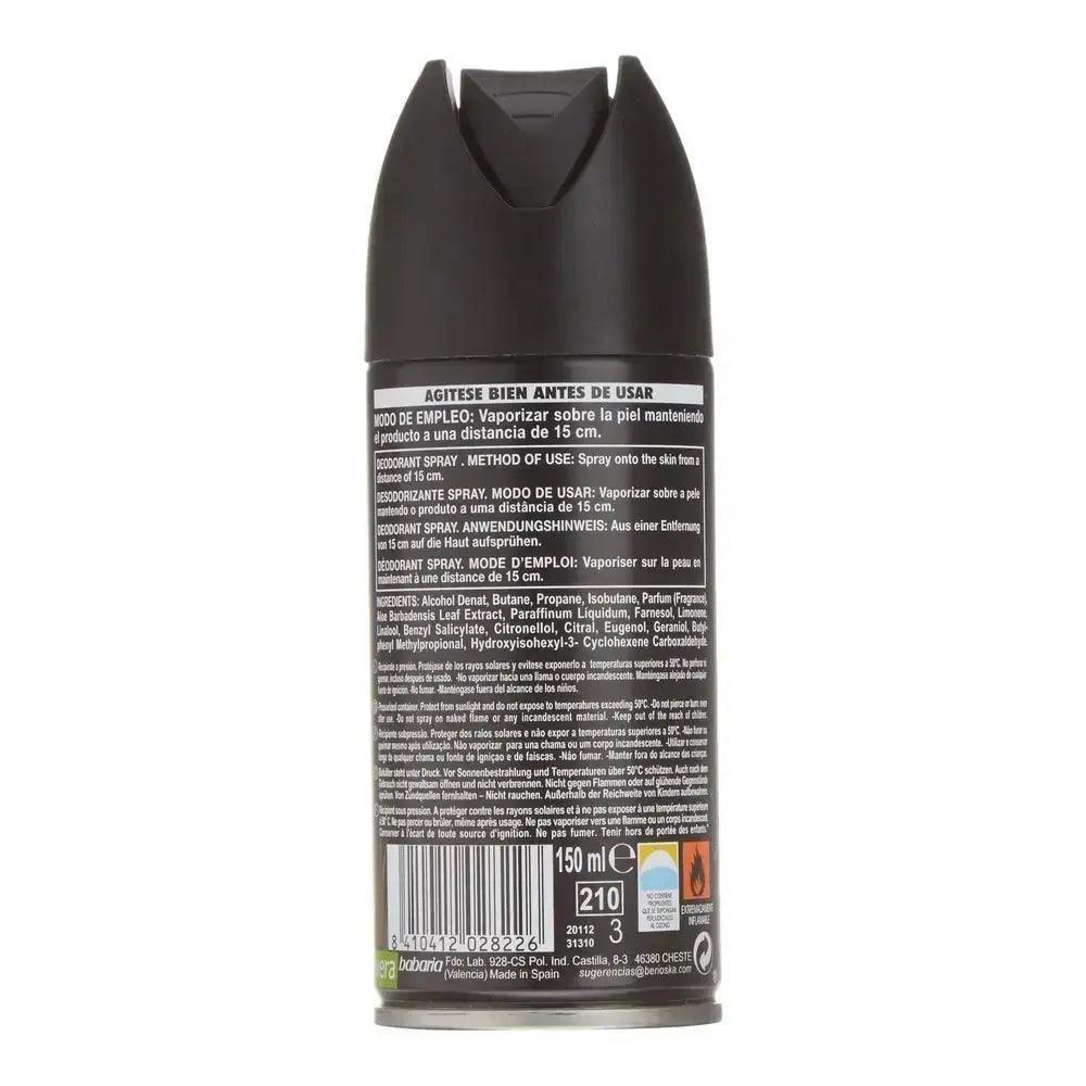 Spray Deodorant Men Splash Babaria (150 ml)
