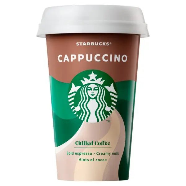 Starbucks Cappuccino Iced Coffee 220ml (Case of 10)