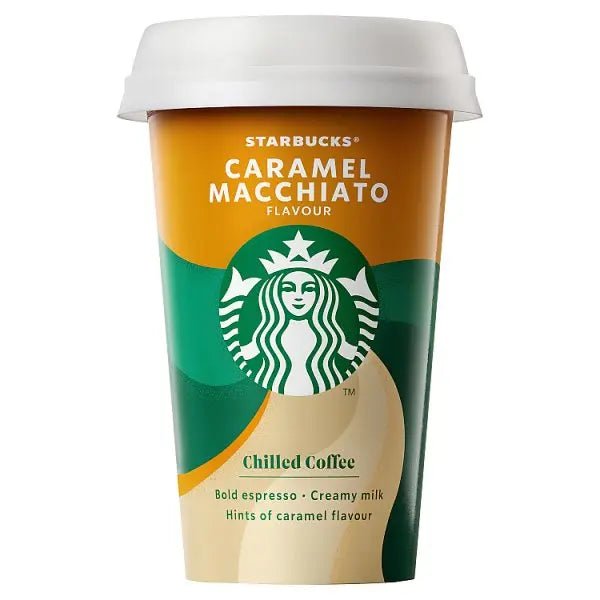 Starbucks Caramel Macchiato Iced Coffee 220ml (Case of 10)