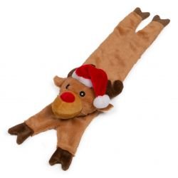 Stuffed Head Squeaky Reindeer