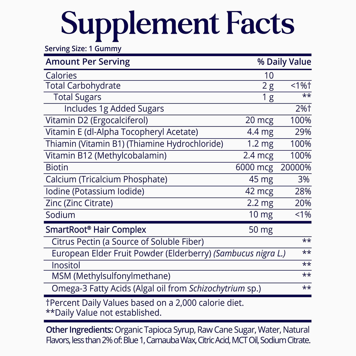 SugarBearPro Hair Vitamin Gummy – Extra Strength Biotin 6000mcg (6-Month Supply) | Vegan, Kosher, Halal, Cruelty-Free