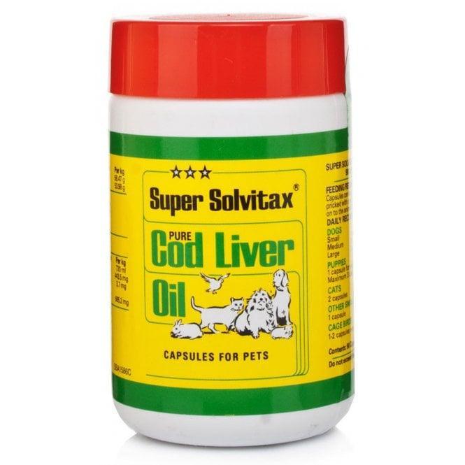 Super Solvitax Cod Liver Oil Capsules 90 - Case of 3