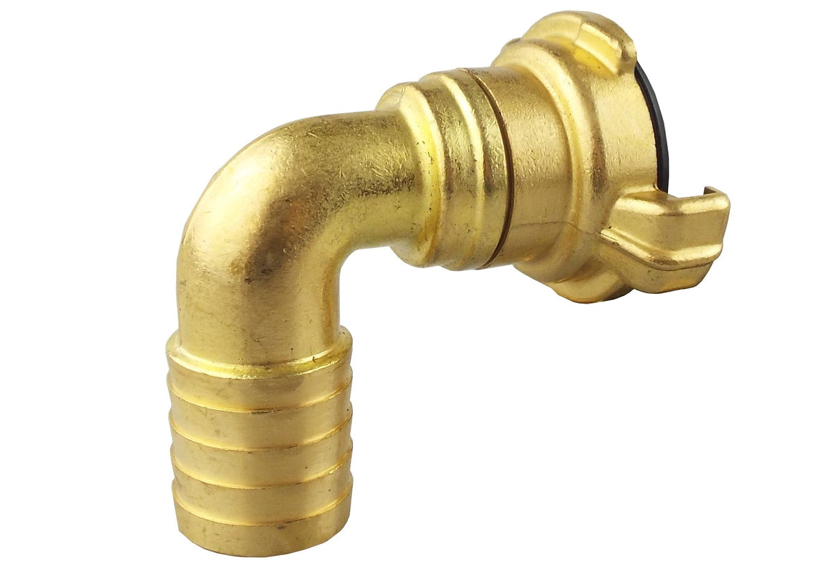 Claw Brass - Swivel Elbow 1in Hose Drip Irrigation Fitting Garden Irrigation Kit