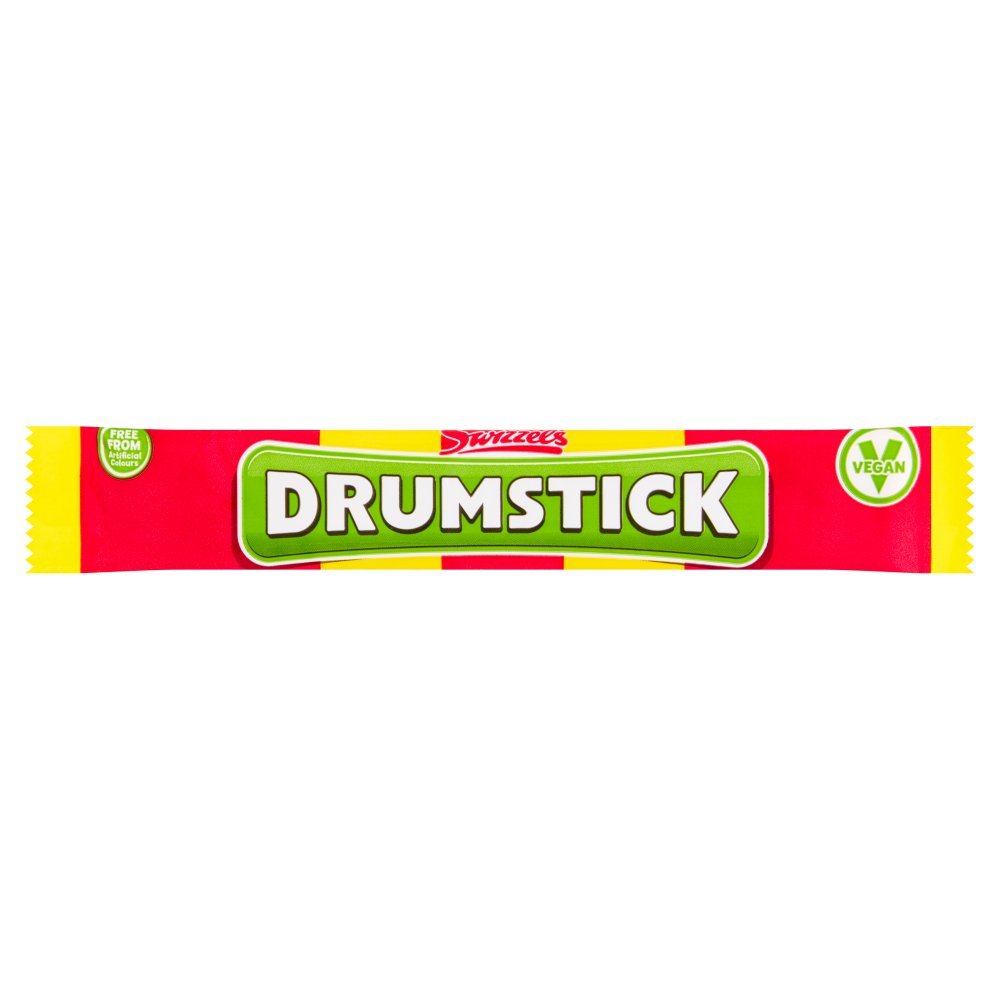 Swizzels Drumstick Original Raspberry and Milk Chew Bar (Box of 60)