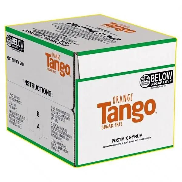 Tango Orange Sugar Free BIB 7ltr