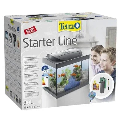 Tetra Starter Line 30L Goldfish Tank with Filter & LED