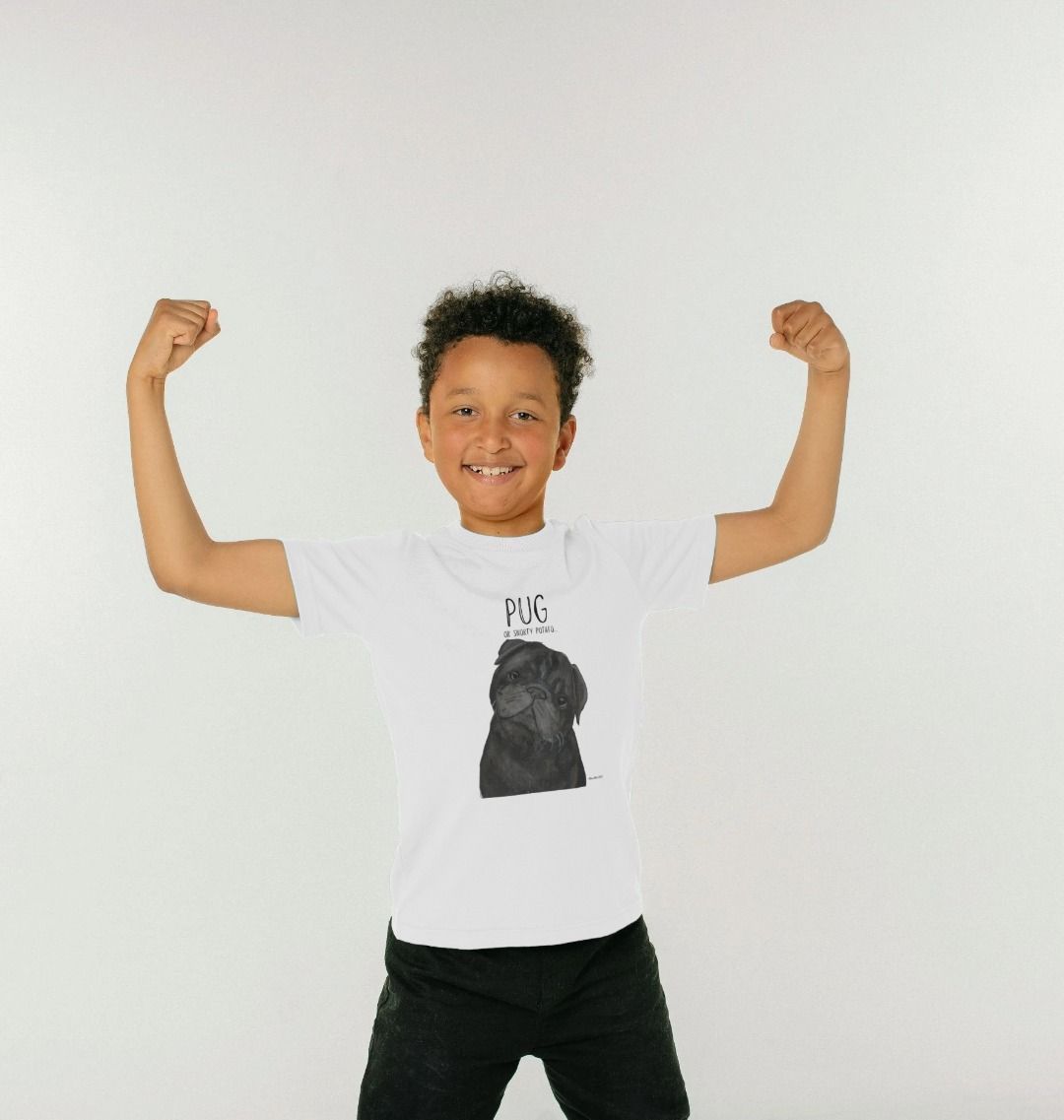 Pug Life Kids Tee – Snorts, Snoozes & Style!