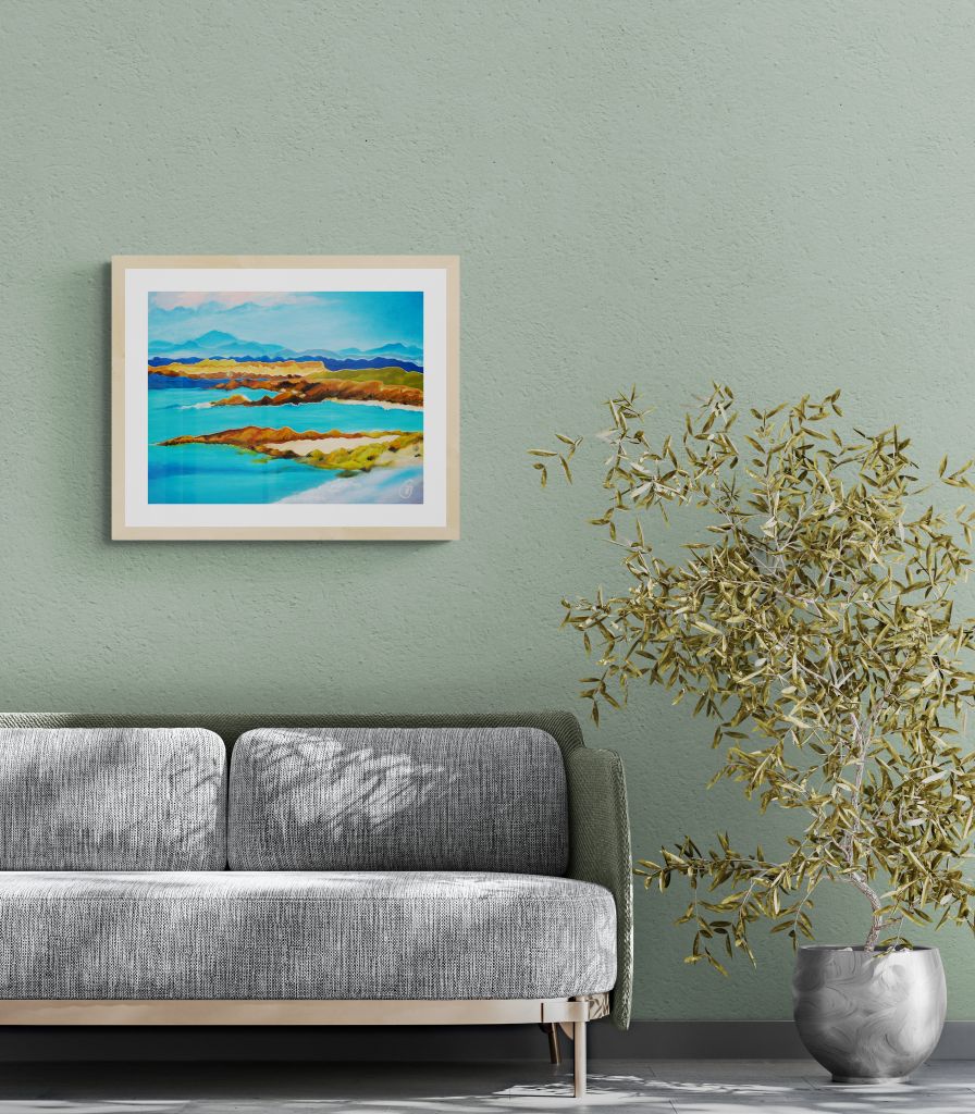 The Beauty Of The Isle Of Skye, an original abstraction