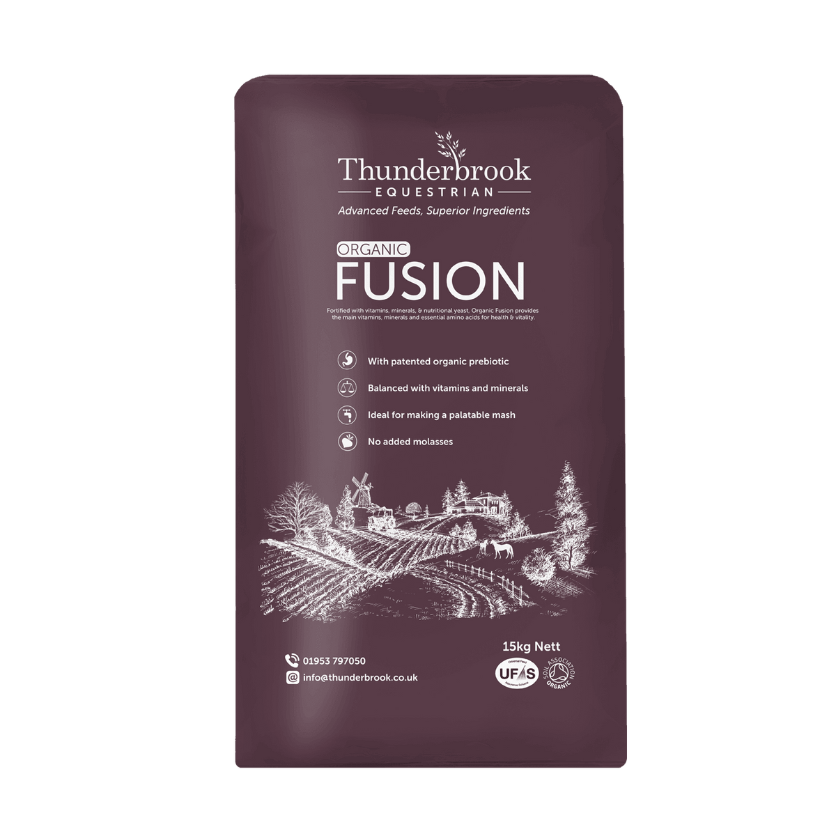 Thunderbrook Organic Fusion 15kg