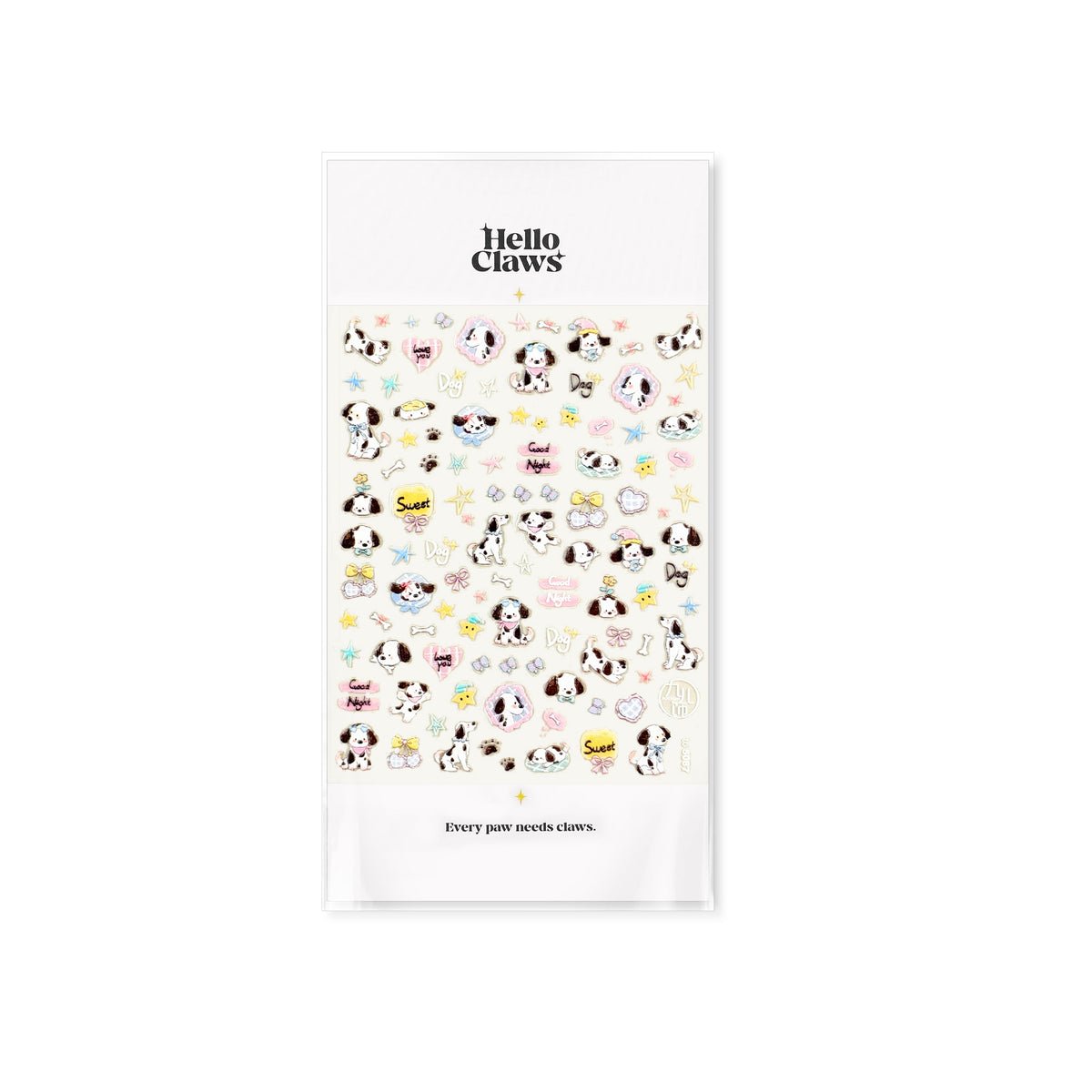 Hello Claws | Apple And Puppy Nail Deco Sticker
